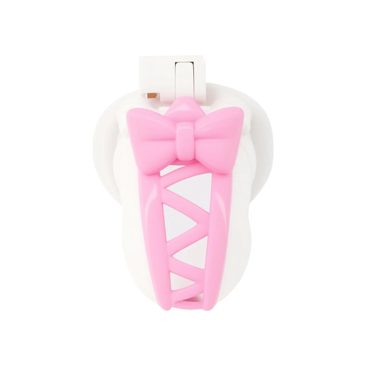 Butterfly Knot Sissy Chastity Cage - Image 4