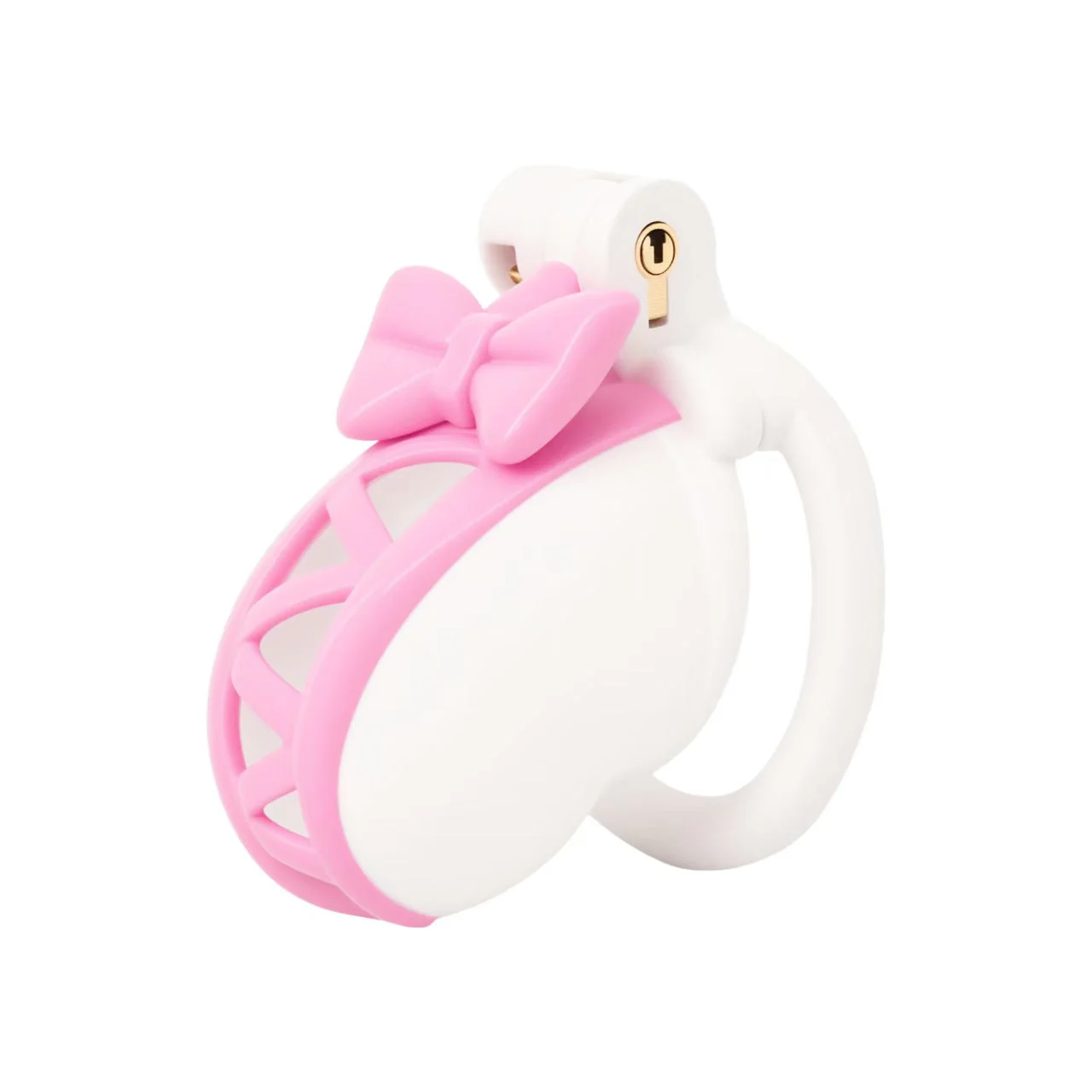 Butterfly Knot Sissy Chastity Cage - Image 5