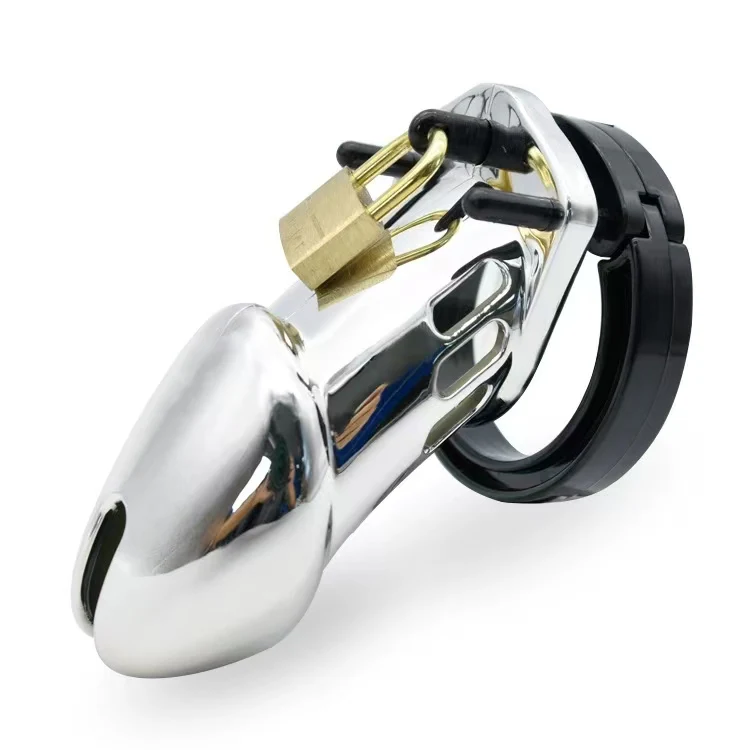 CB Plastic Restraint Silver Chastity Device - Image 2
