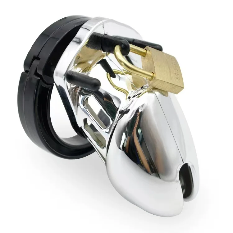 CB Plastic Restraint Silver Chastity Device - Image 6