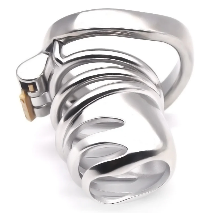 CC01 The Prisoner Chastity Cage 2.4 inches Steel - Image 5