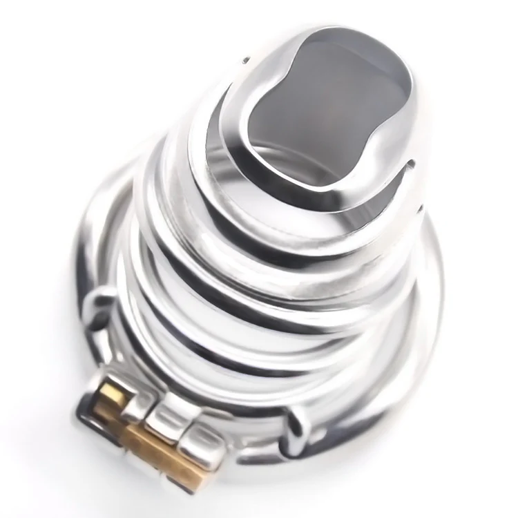 CC01 The Prisoner Chastity Cage 2.4 inches Steel - Image 7