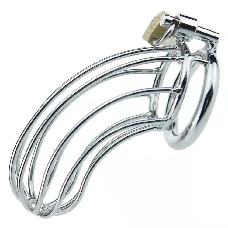 CC10 Steel Chastity Cage 4.3 Inches Long - Image 4