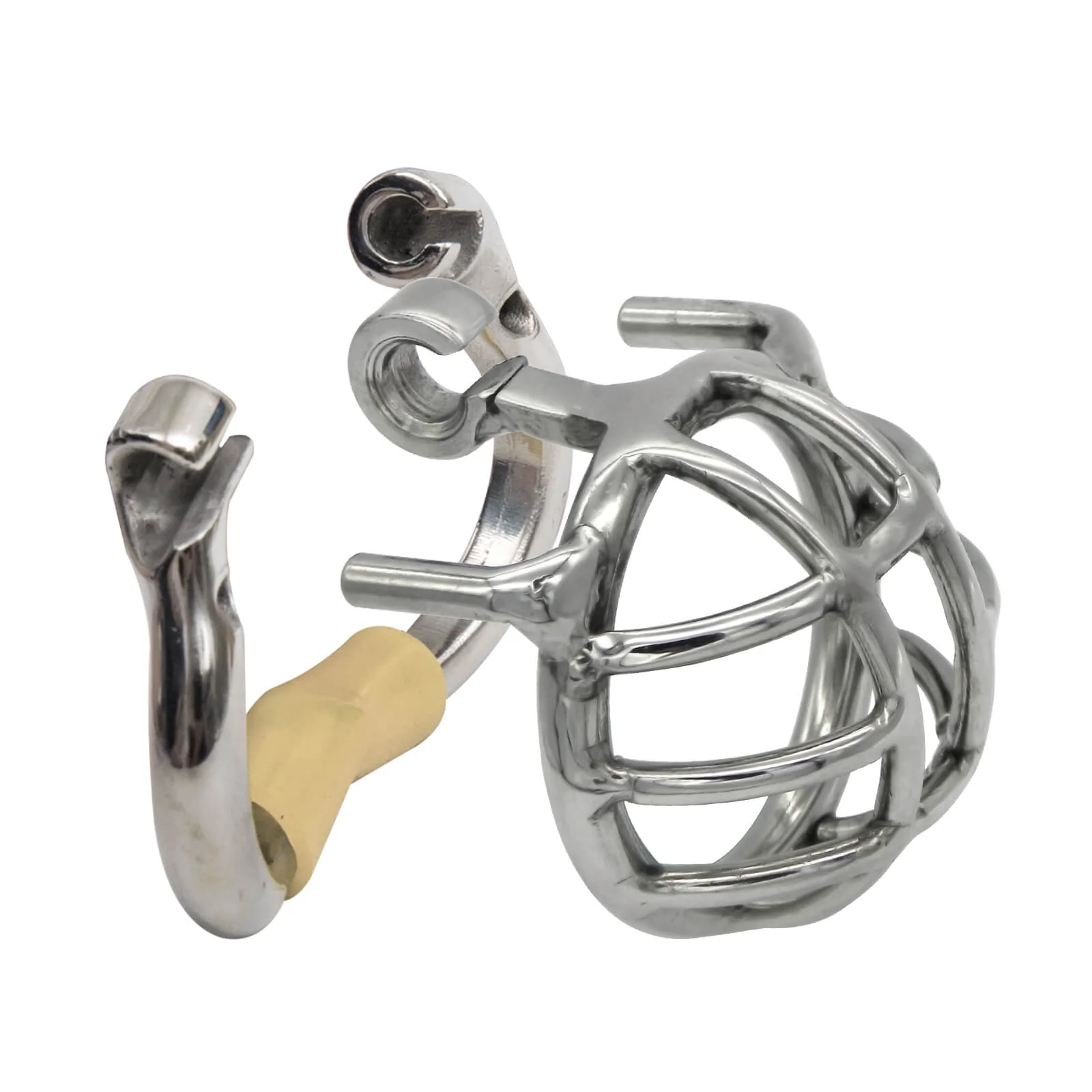 CC23 Stainless Steel Stealth Lock Male Chastity Device - Image 5