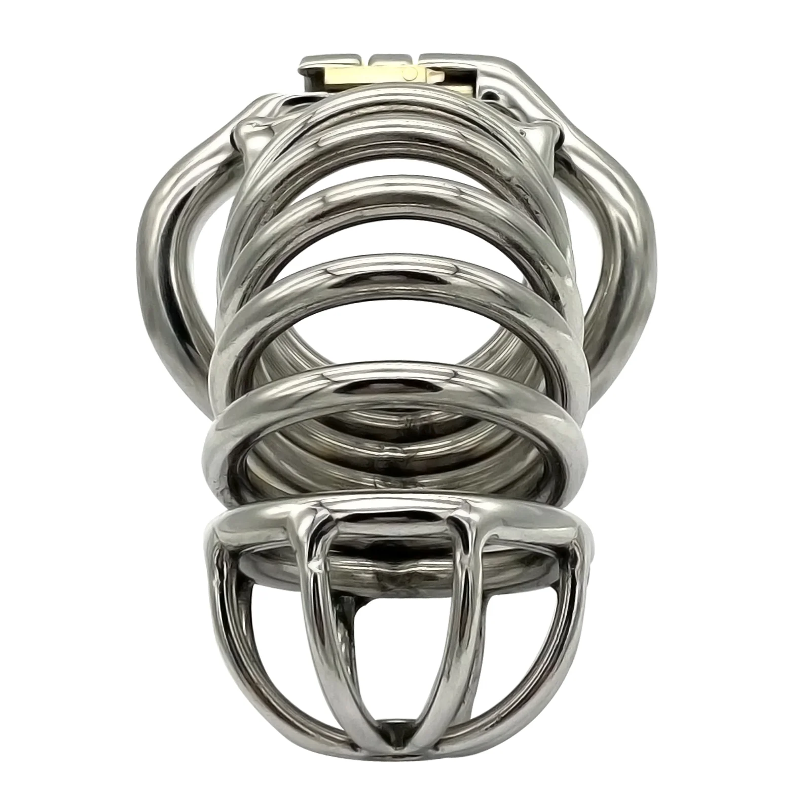 CC25 Stainless Steel Stealth Chastity Device 4.34 Inches Long - Image 4