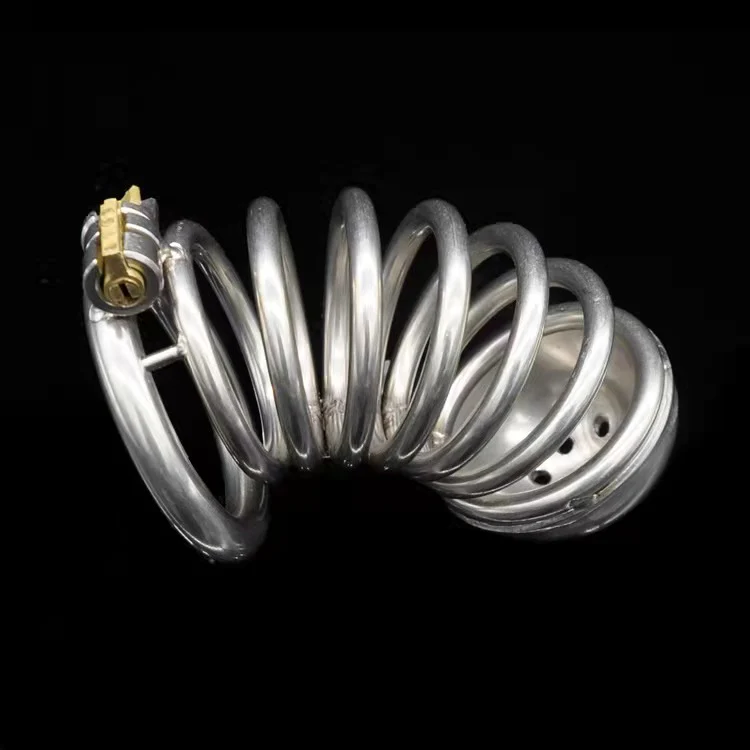 CC35 Steel Chastity Cage 3.94  Inches Long - Image 3