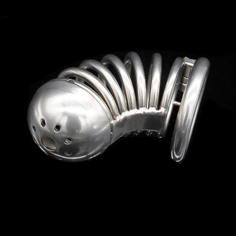 CC35 Steel Chastity Cage 3.94  Inches Long - Image 4