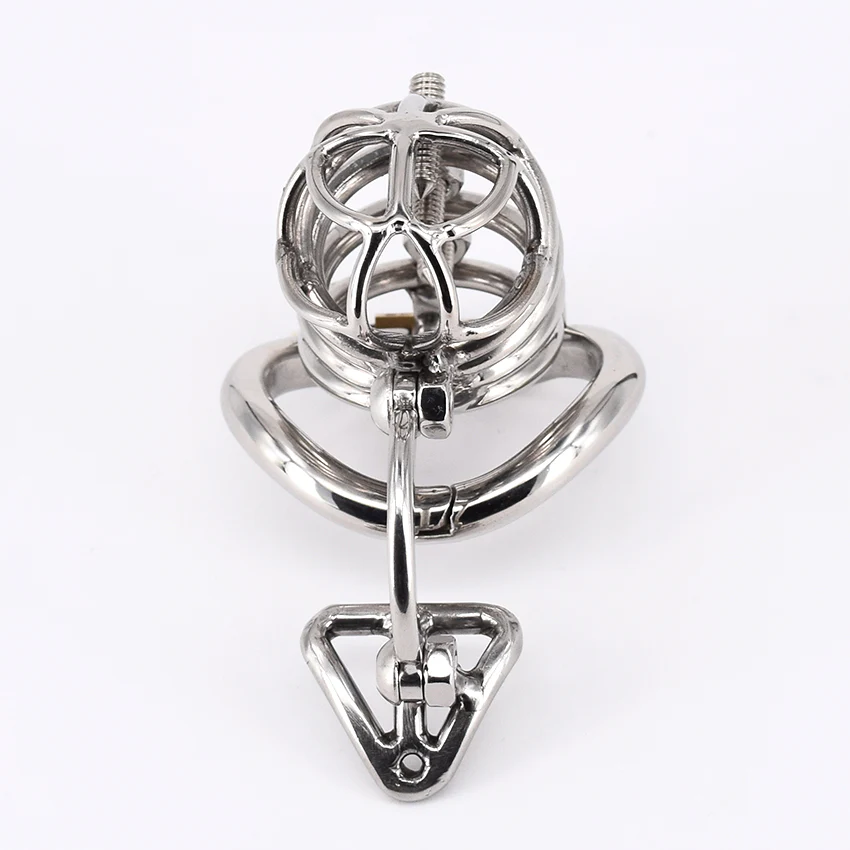 CC37 Metal Chastity Cage 2.76 inches Long - Image 3
