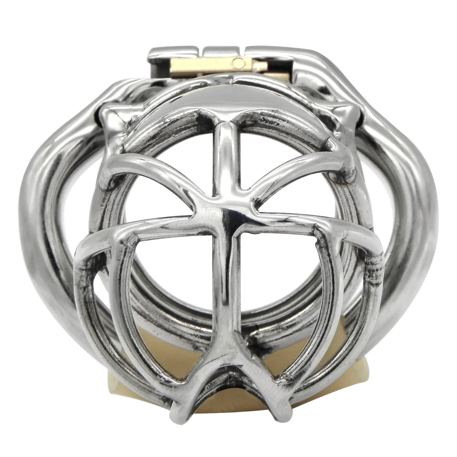 CC39 Stainless Steel Stealth Lock Cock Cage - Image 2
