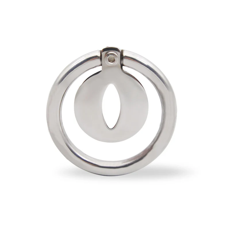 CC42 Extreme Flat Metal Chastity Cage - Image 4