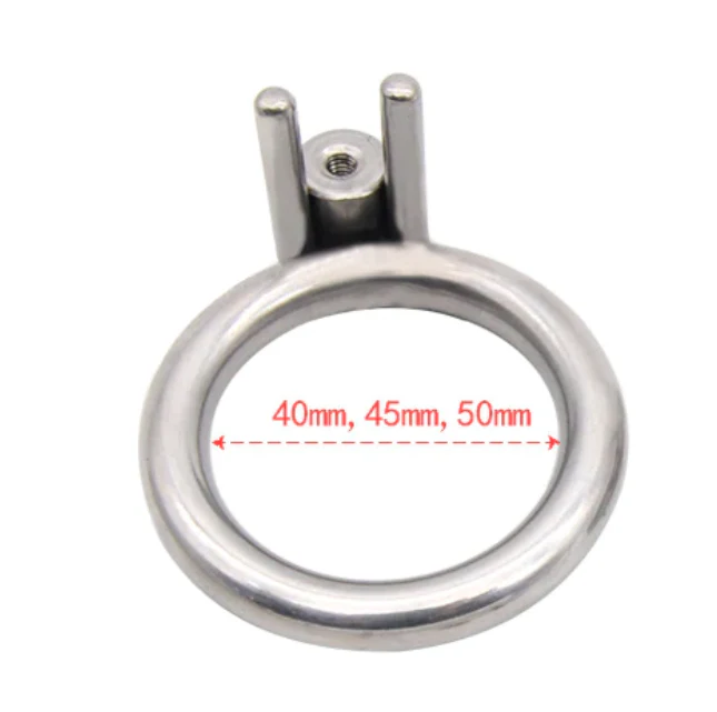 CC43 Steel Super Small Chastity Cage - Image 6