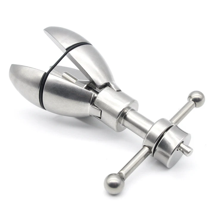 CC62 Stainless Steel Metal Openable Anal Plugs - Image 3