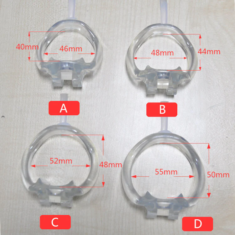 CC76 Spiked Silicone chastity Cage - Image 4