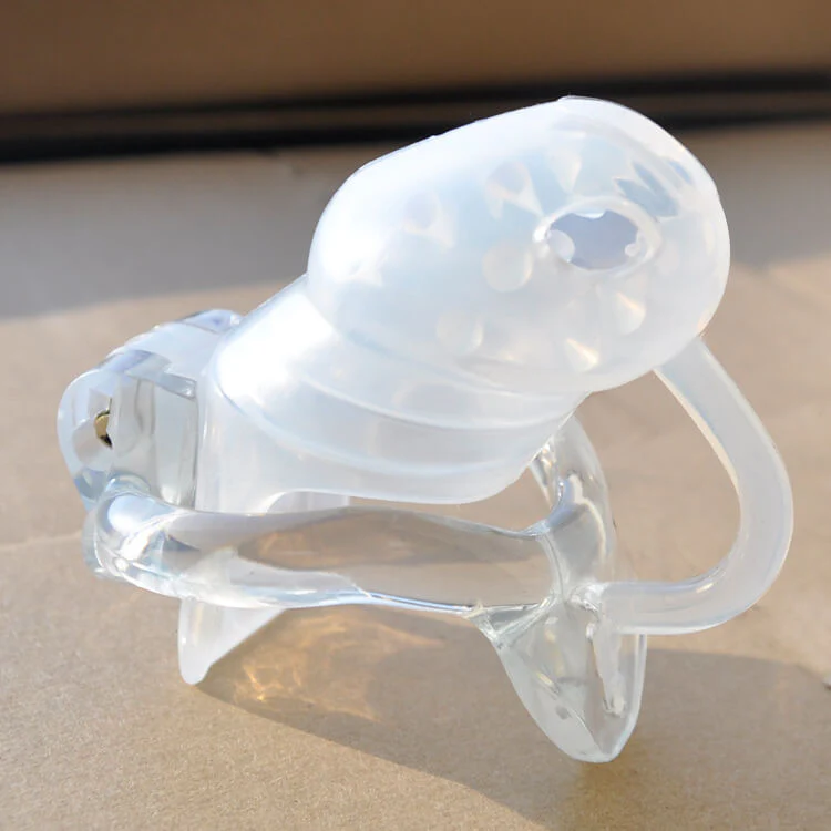 CC76 Spiked Silicone chastity Cage - Image 8