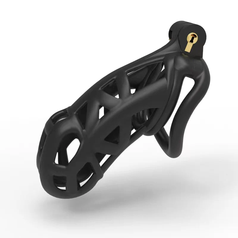 Cobra 2.0 Male Chastity Device With 4 Arc Rings - Image 3