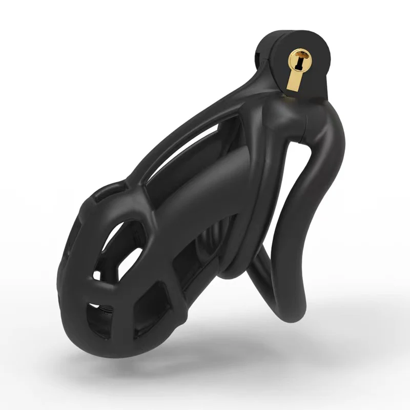 Cobra 2.0 Male Chastity Device With 4 Arc Rings - Image 5
