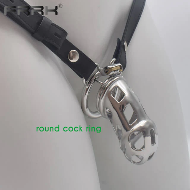 CC85 PU Stcrap Belt with Big Mamba Cock Cage - Image 6