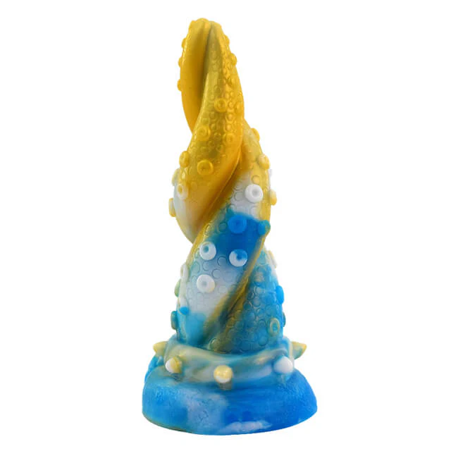CC87 Octopus Anal Sex Toys Twist Butt Plug Screw Silicone Penis - Image 4