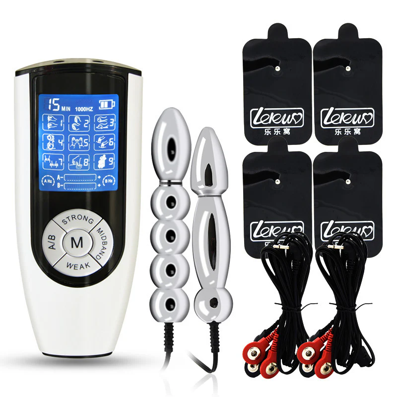 CC94 Electric Beads Urethral Sounding Sex Toys for Men Penis Plug Cock Dilator - Image 3