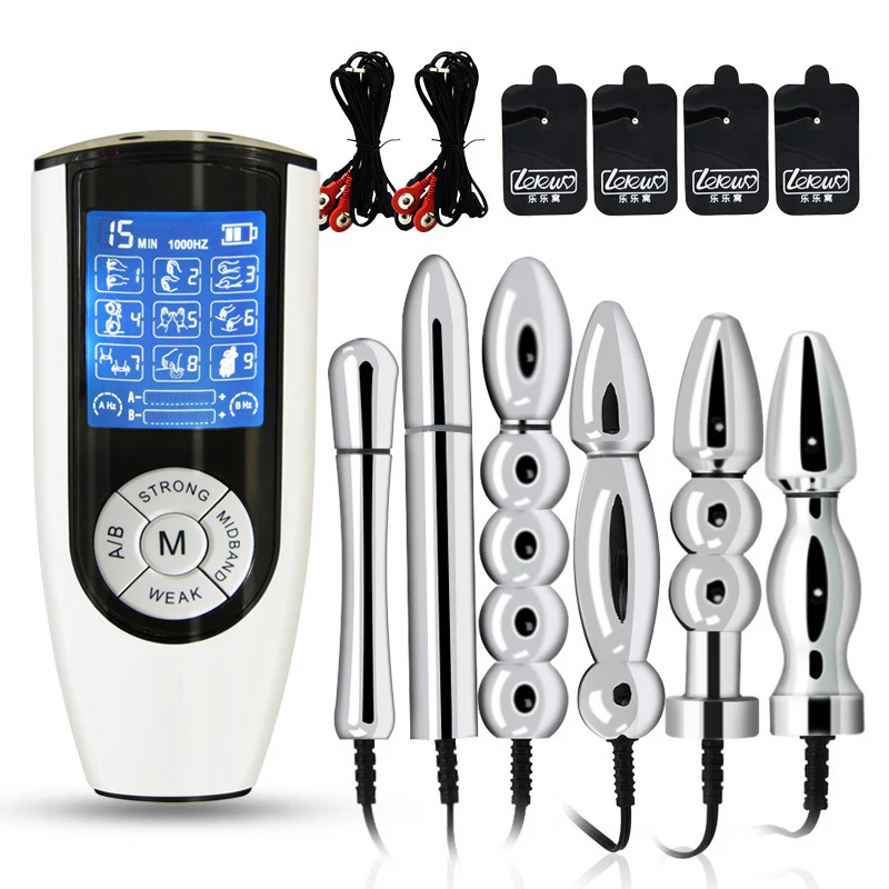 CC94 Electric Beads Urethral Sounding Sex Toys for Men Penis Plug Cock Dilator - Image 6