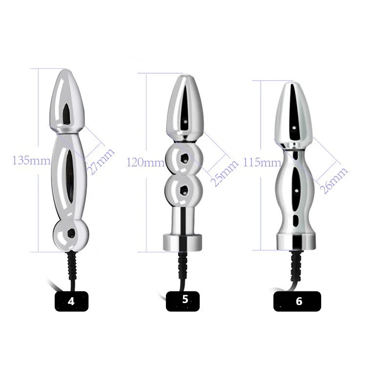 CC94 Electric Beads Urethral Sounding Sex Toys for Men Penis Plug Cock Dilator - Image 8