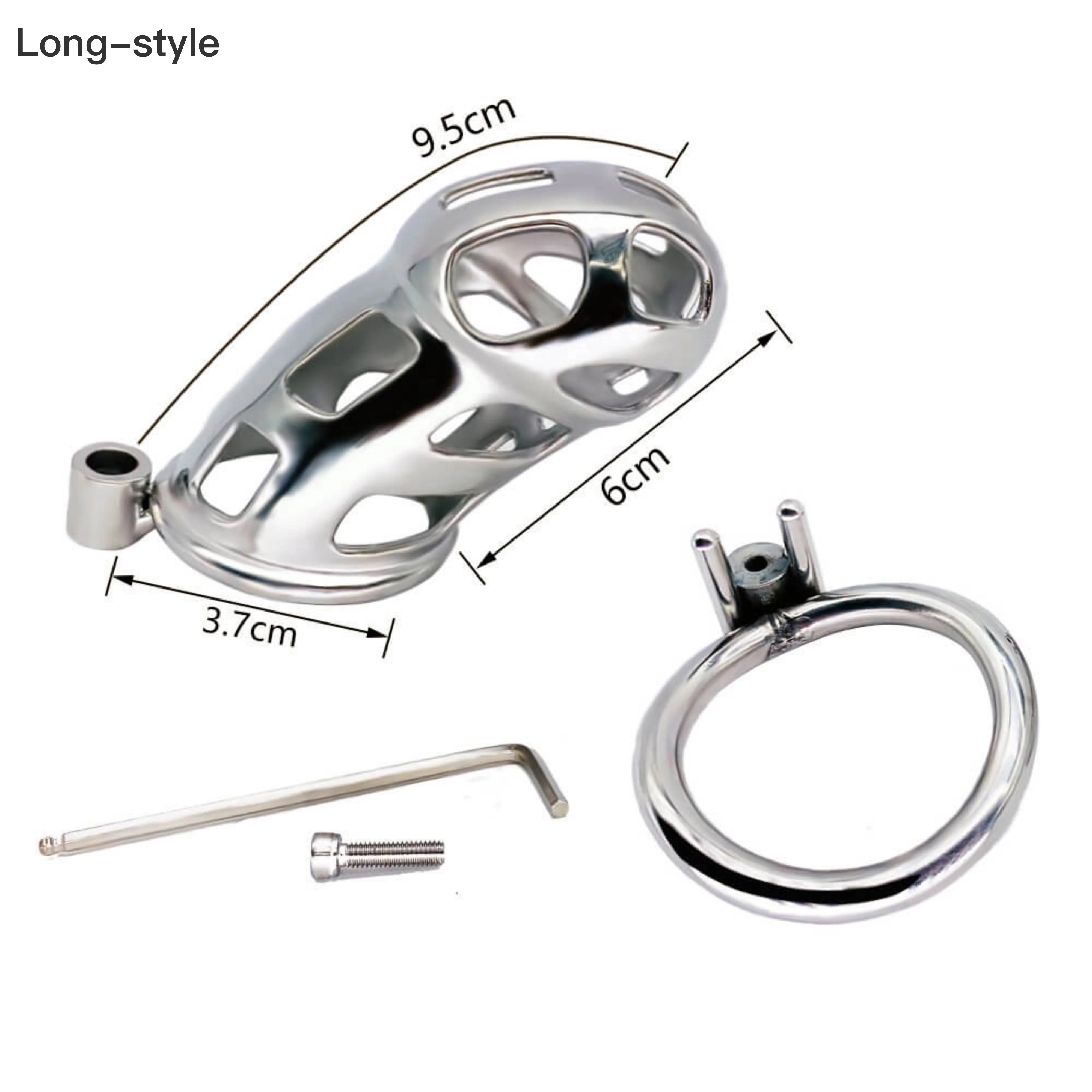CC96 Mamba Chastity Cage - Image 4