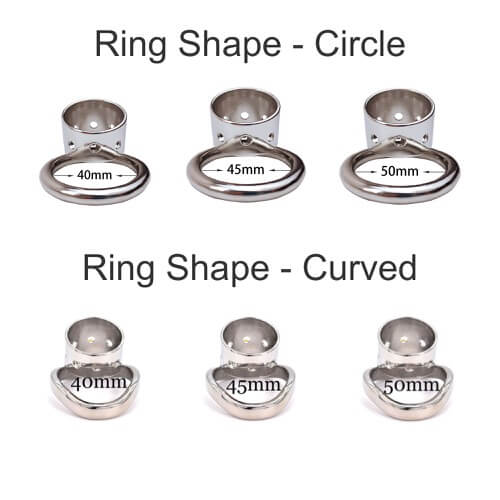 CC98 New stainless steel short chastity lock - Image 7