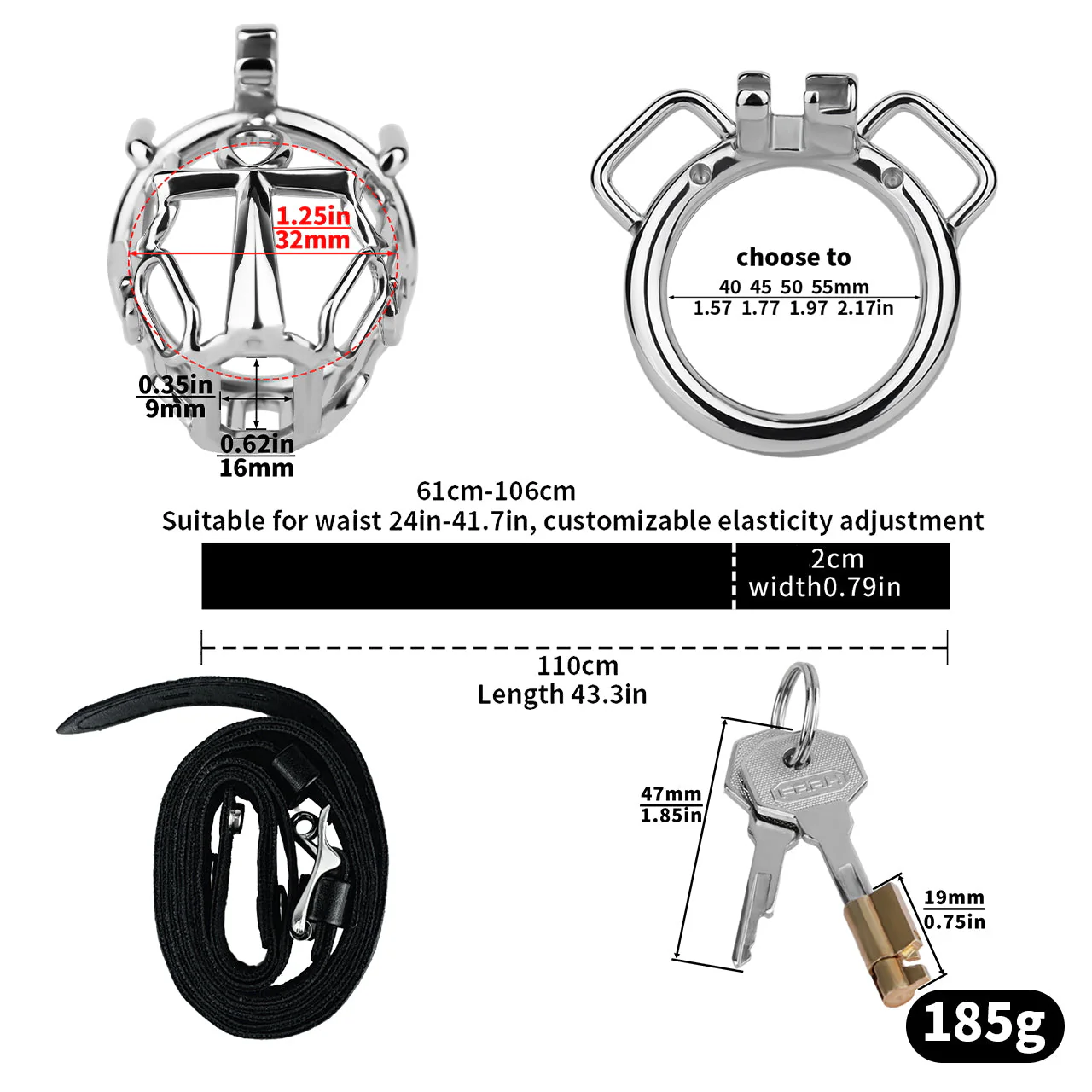 Celestial Axis Chastity Lock - Image 10