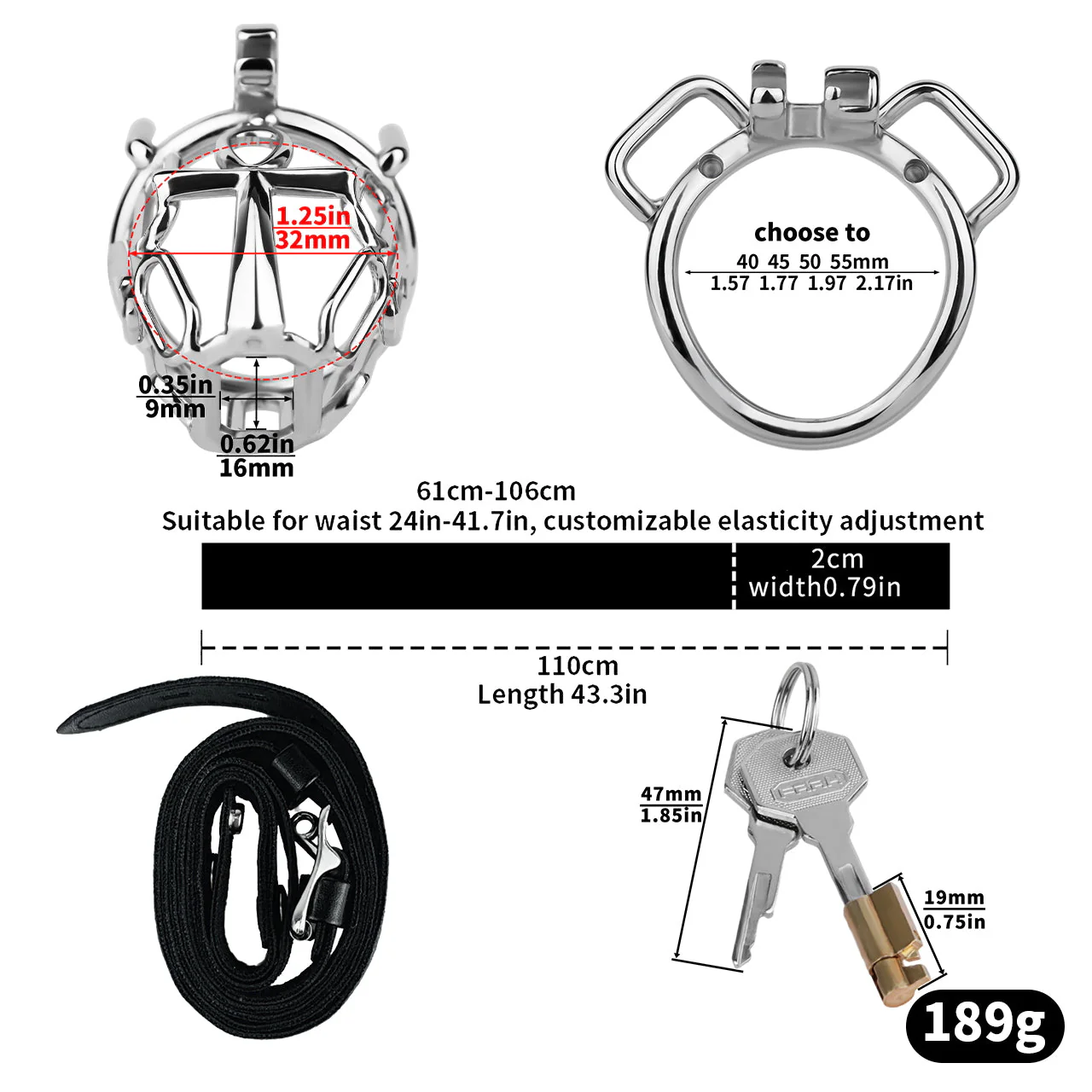 Celestial Axis Chastity Lock - Image 9