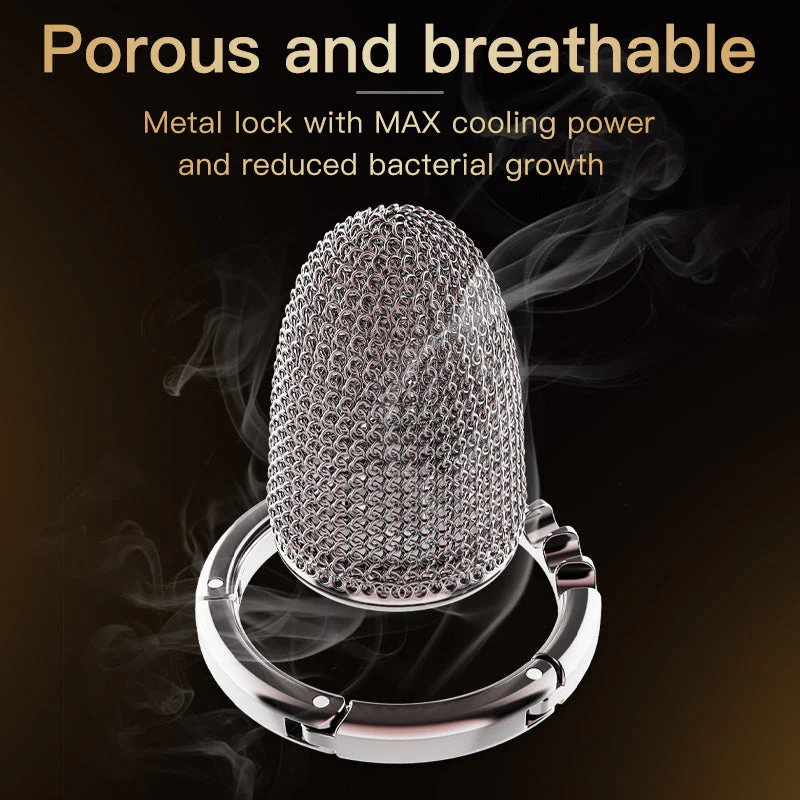 Chainmail Chastity Cage Adjustable - Image 5