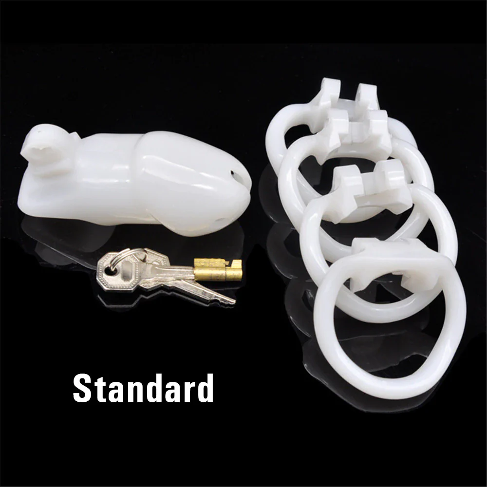 CHASTITY CAGE 1.89 INCHES AND 2.36 INCHES  LONG (All 4 Rings Included) - Image 3