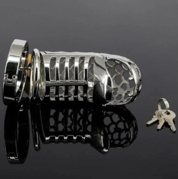 Metal Chastity Cage Snake - Image 3
