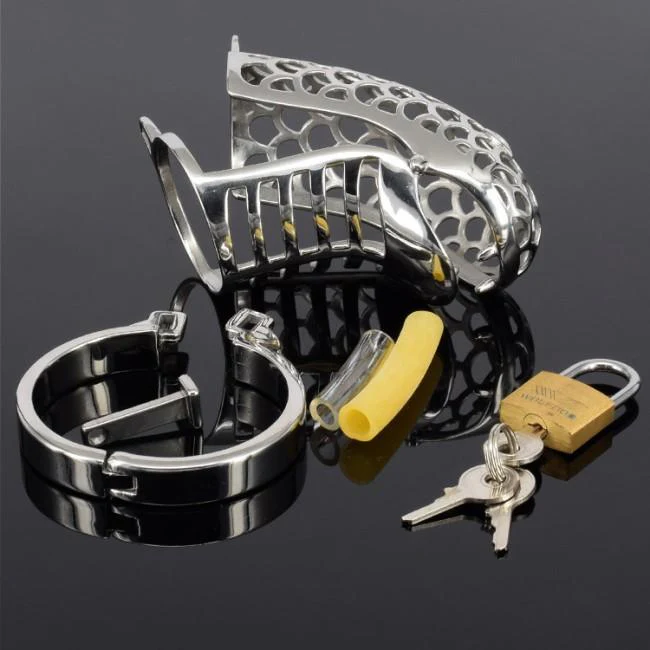 Metal Chastity Cage Snake - Image 4