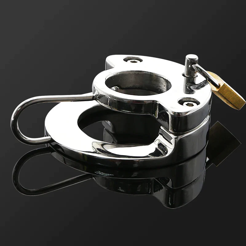 Chastity Cage with Heavy Ring - Image 4
