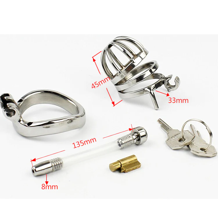 Chastity Device 1.77 inches and 2.28 inches - Image 4