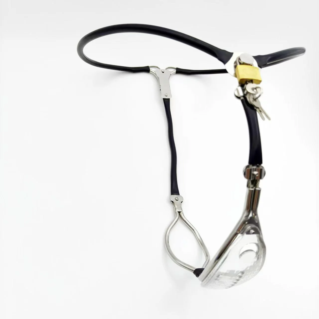 Clear Chastity Belt For Female - Image 3