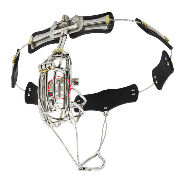 Clip Cage Stainless Steel Chastity Bel - Image 5