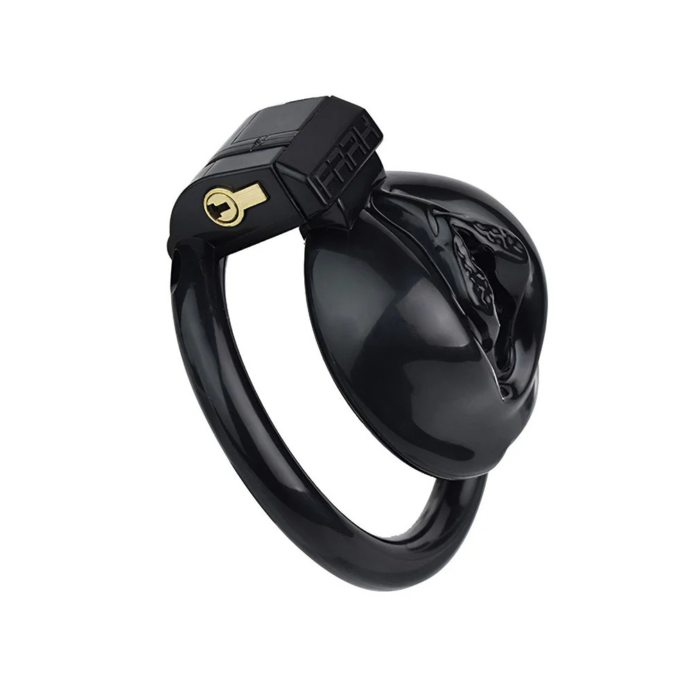 Clit Chastity Cage Black Pink - Image 6