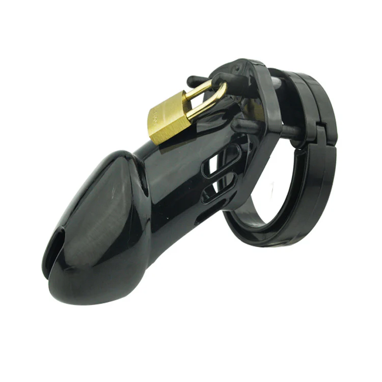 Closure | Firm Plastic Chastity Cage 3.54 Inches - Image 4