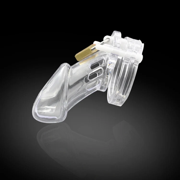 Closure | Firm Plastic Chastity Cage 3.54 Inches - Image 5