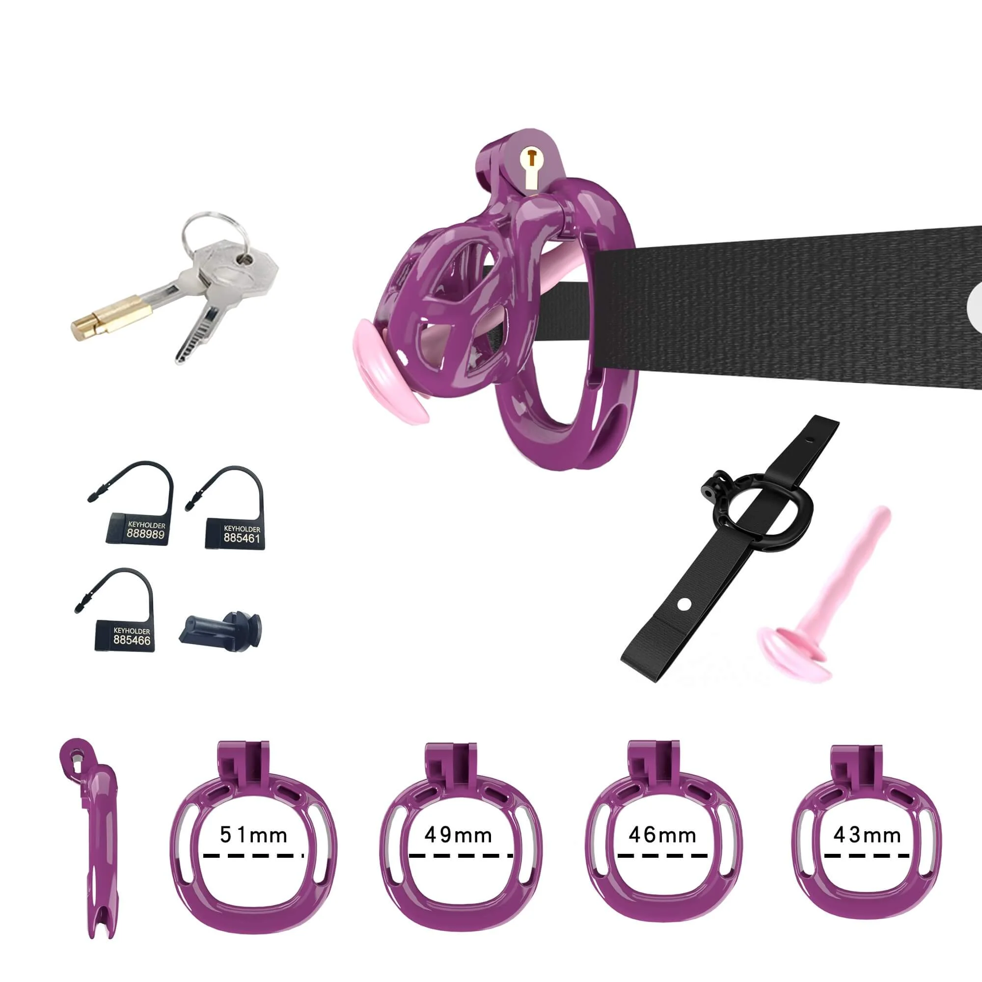 Cobra Chastity Set With Belt - Image 22