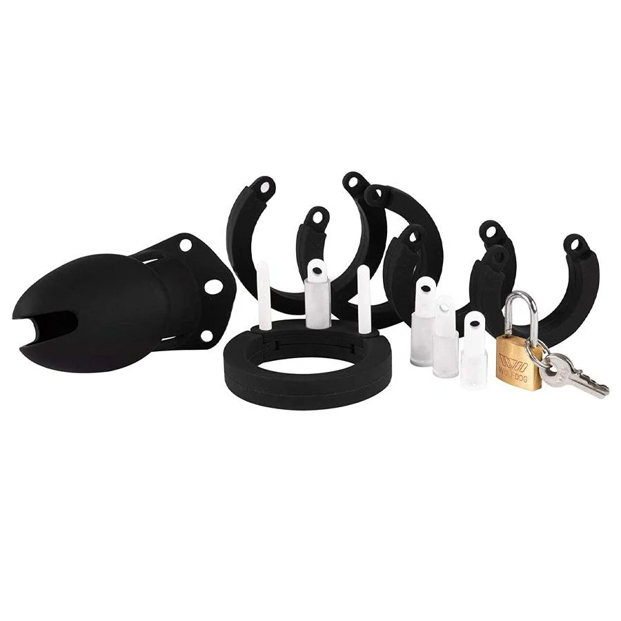 Silicone Cock Cage for beginners 3.15 inches and 3.74 inches long - Image 7