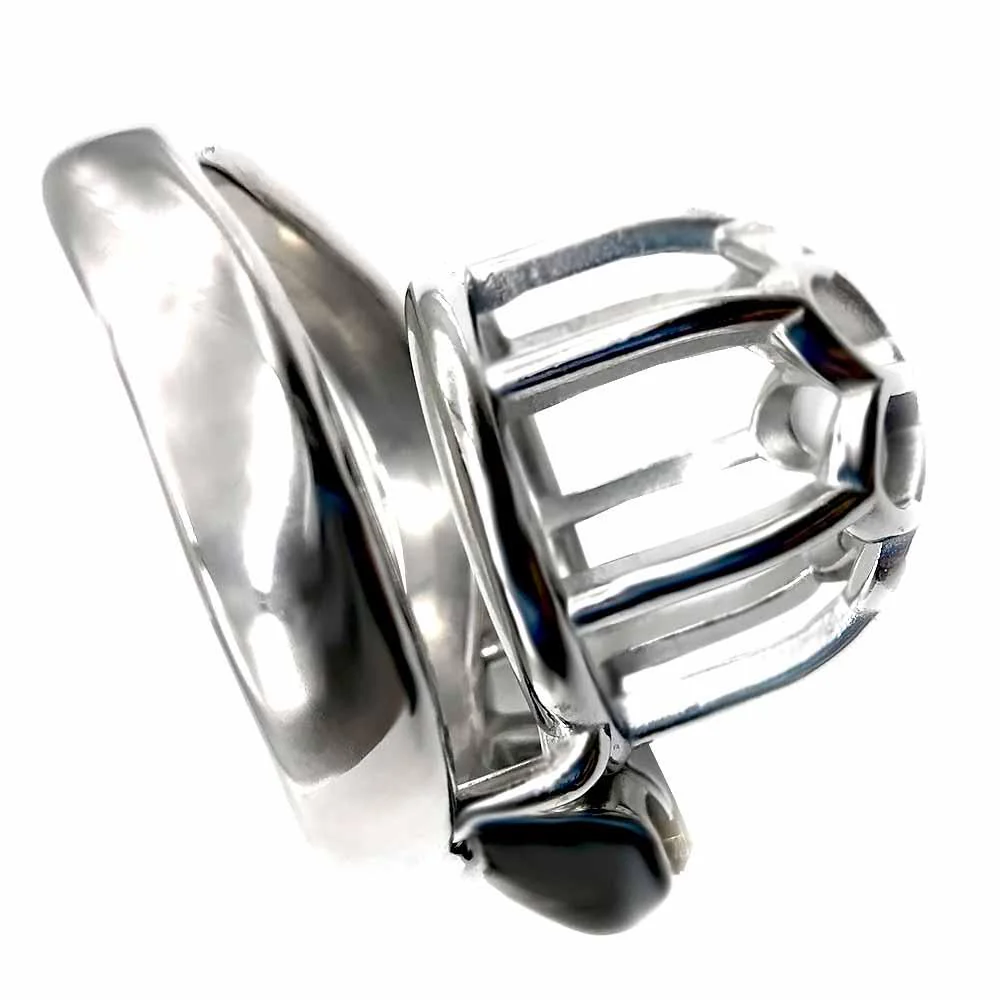 Metal Chastity Cage 1.96 inches Long - Image 3