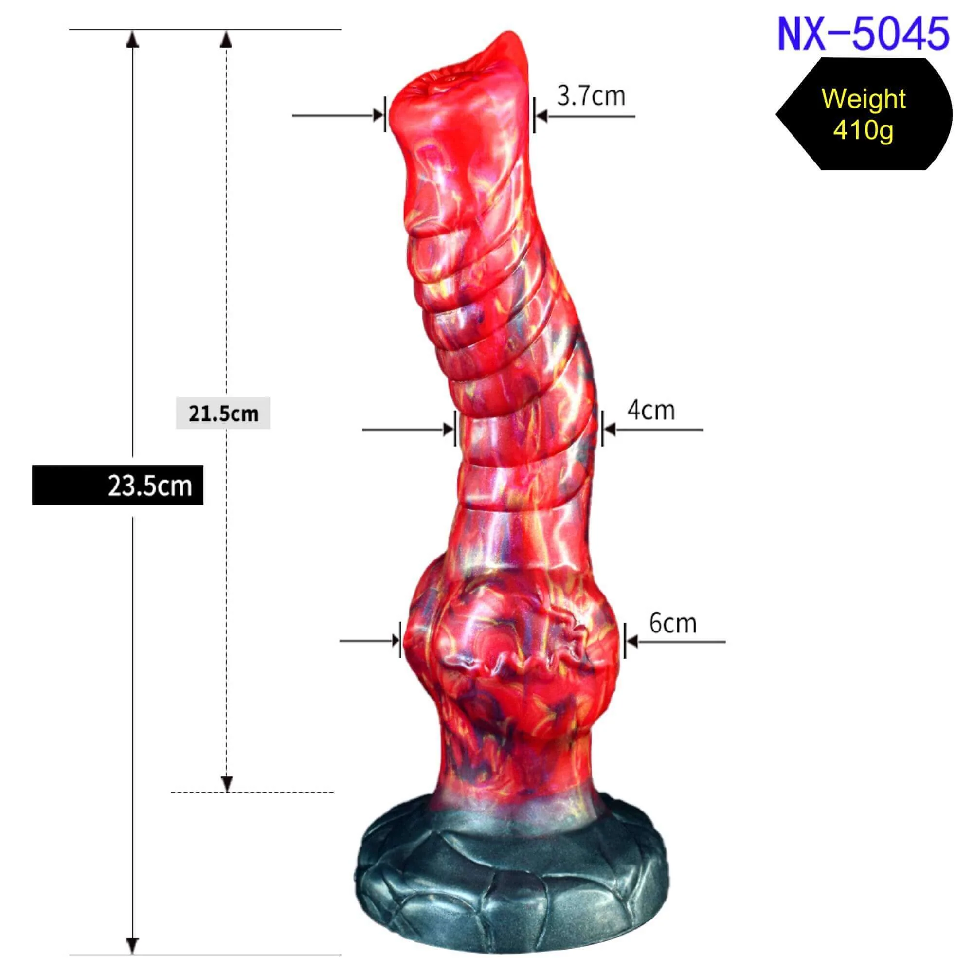 Color Liquid Silicone Soft Shaped Penis - Image 3