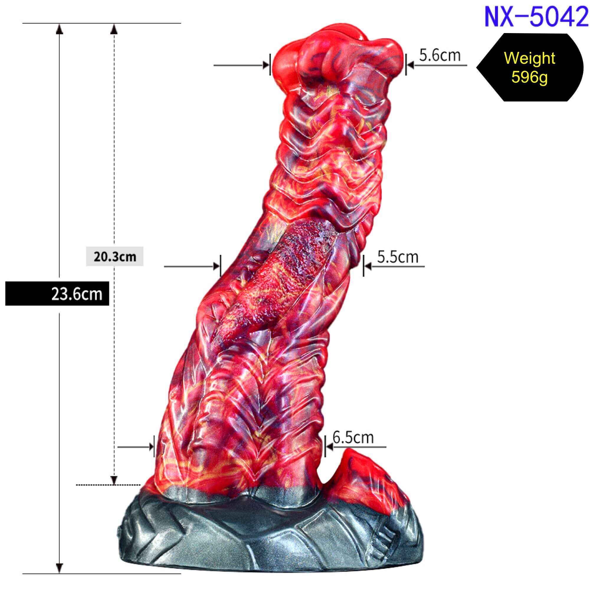 Color Liquid Silicone Soft Shaped Penis - Image 5