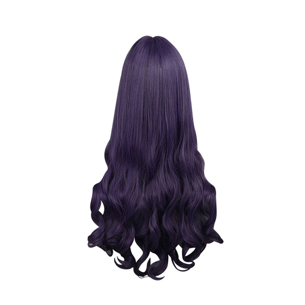 Costume Cosplay Wig Lolita Natural Straight Wavy Wig Purple - Image 2