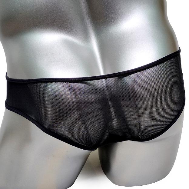 Crotchless Embroidered Panties w/ Bow - Image 3