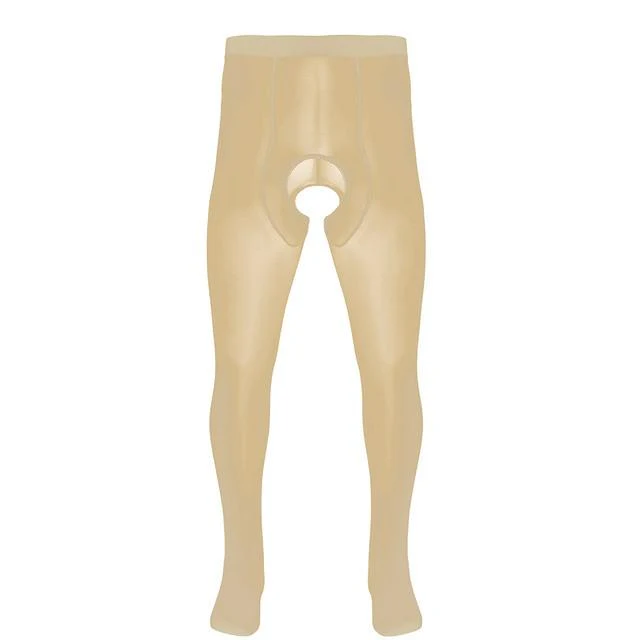 Crotchless Silky Pantyhose - Image 4
