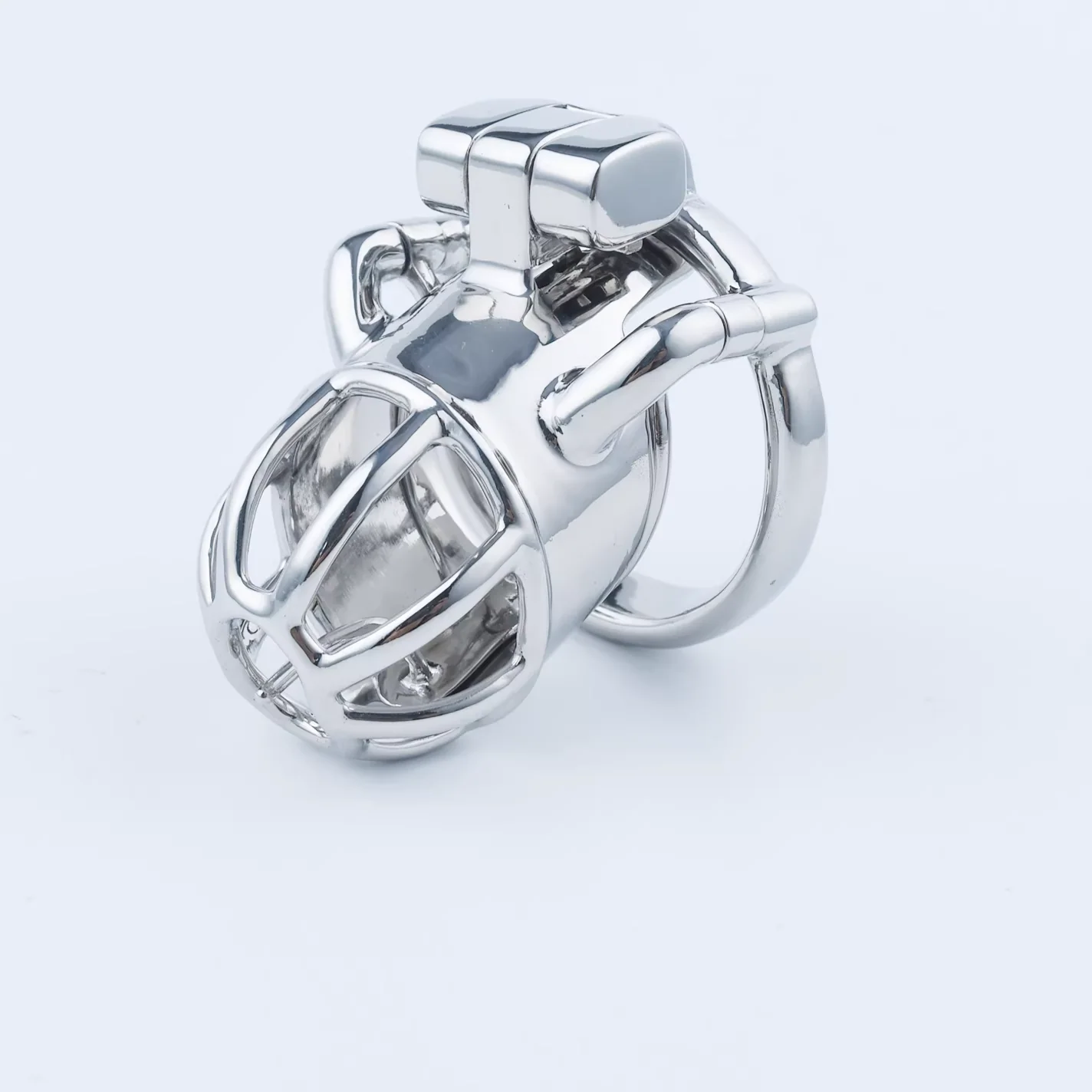 Custom Fit Steel Chastity Device for PA Piercing - Image 10