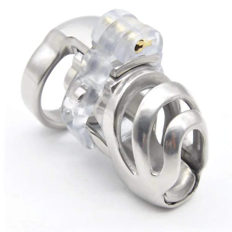 Detachable Prince Albert Lock Chastity Cage - Image 3